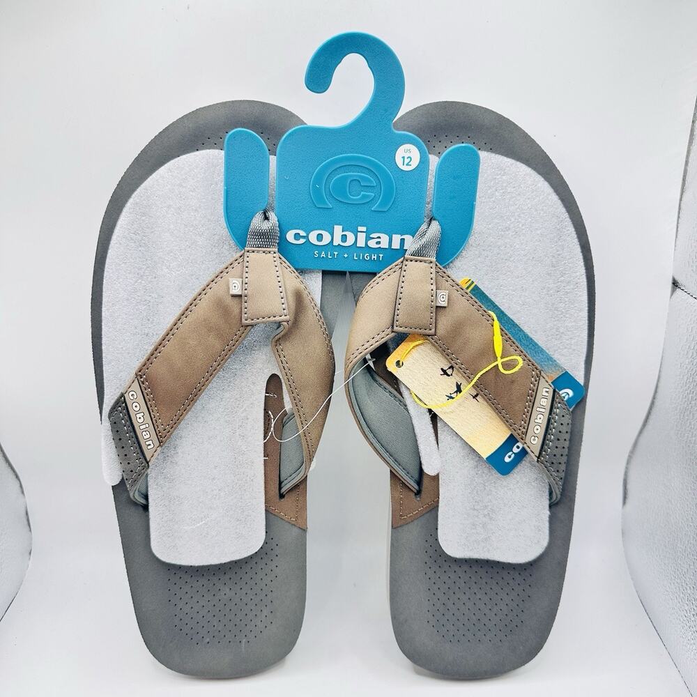 Cobian Men’s ARV 2 'Chocolate' Comfortable Flip Flop with Arch Support | Size 12
